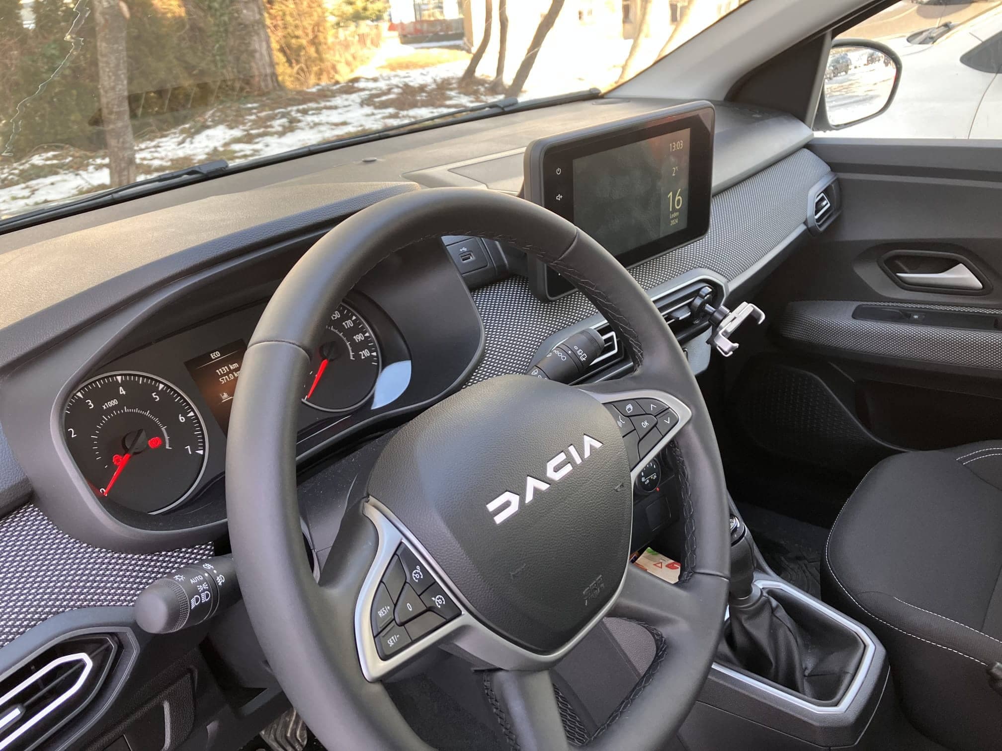 Dacia interier